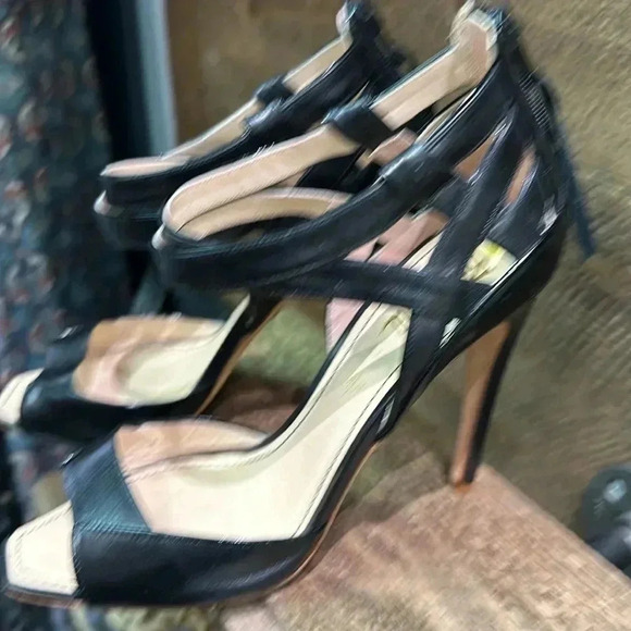 Jerome C. Rousseau Black Heels size 39 European - Picture 6 of 10